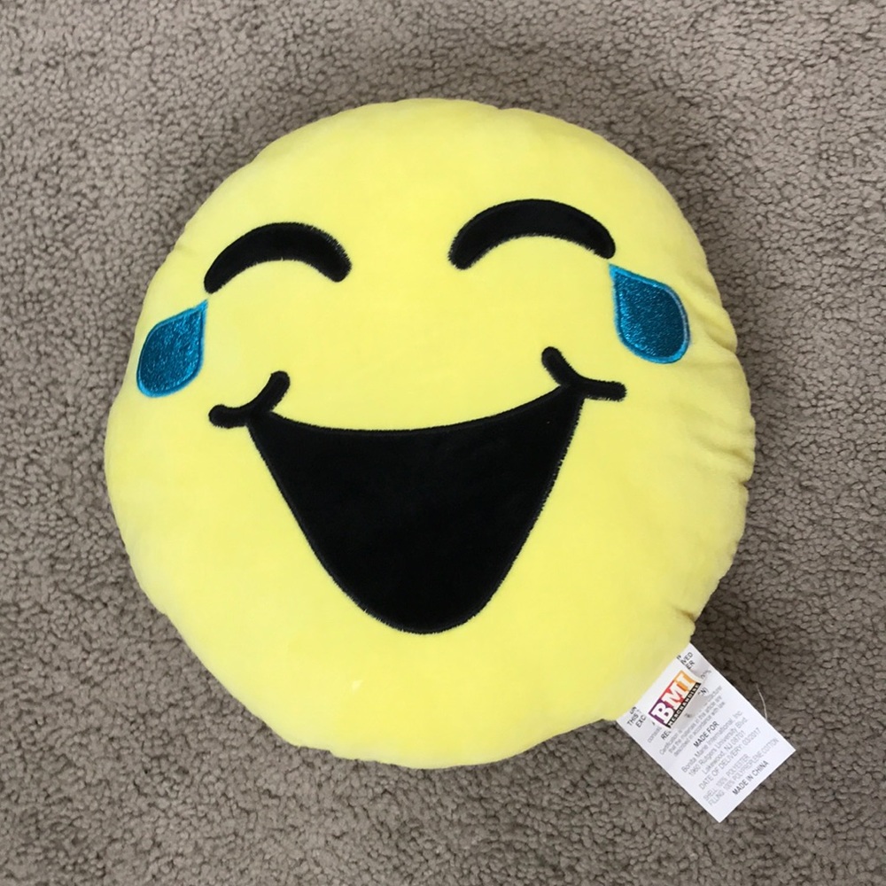 Laughing Emoji Pillow